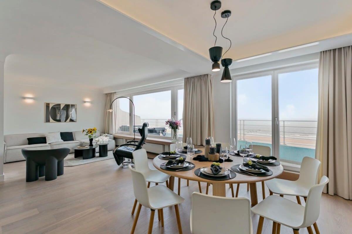 Huswell - Panoramic Seaview Apartment In 'T Zoute Knokke-Heist Kültér fotó