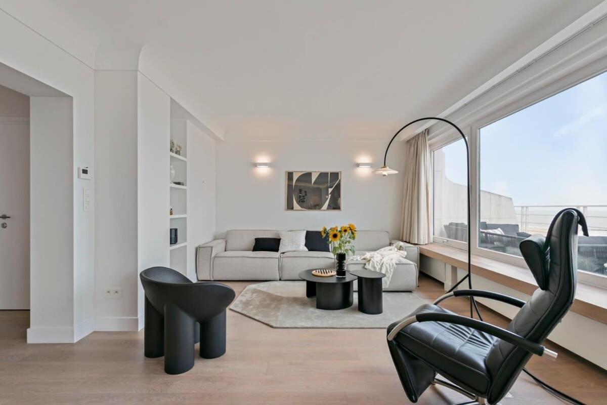 Huswell - Panoramic Seaview Apartment In 'T Zoute Knokke-Heist Kültér fotó